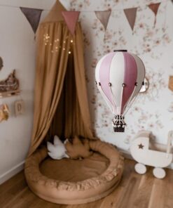 Luftballong - Rosa/beige – Small 28 cm
