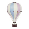 Luftballong - Rosa/blå/creme - Large 50 cm